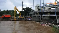 Pintu Air Manggarai Turun Jadi Siaga II Sabtu Sore