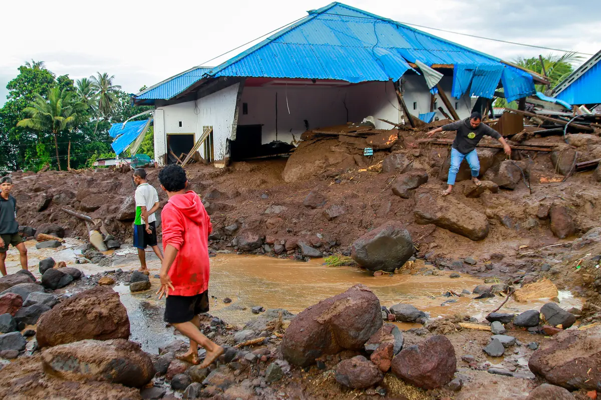 Banjir Bandang Menerjang Rua Ternate