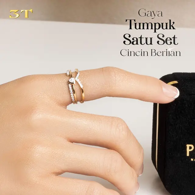 Koleksi Stackable Ring