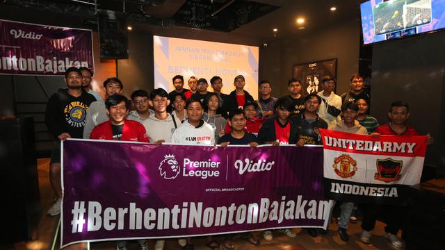 United Army Indonesia mengajak para penonton untuk #berhentinontonbajakan