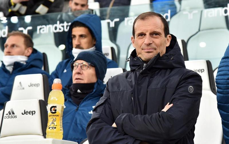 Pelatih Juventus, Massimiliano Allegri. (Andrea Di Marco/ANSA via AP)