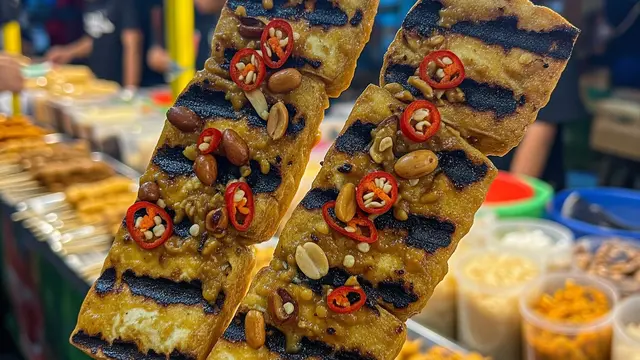 Tahu Panggang Pedas Manis