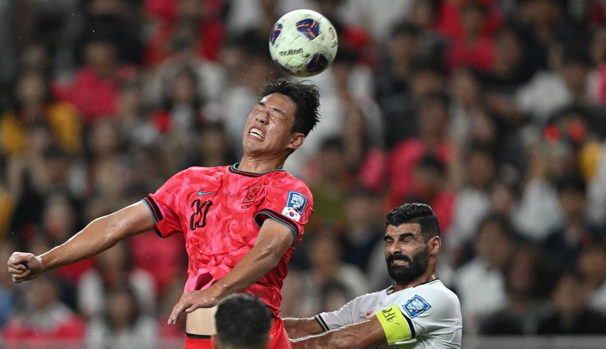 Penampilan apik ini pula yang membawanya kembali dipanggil untuk memperkuat Timnas Korea Selatan di Ronde 3 Kualifikasi Piala Dunia 2026 Zona Asia. (AFP/Jung Yeon-je)