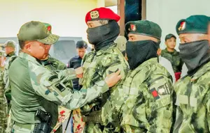 Resmikan Fasilitas Pertahanan, Panglima TNI Naikan Pangkat 23 Prajurit