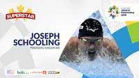 Superstar Asian Games, Joseph Schooling. (Bola.com/Dody Iryawan)