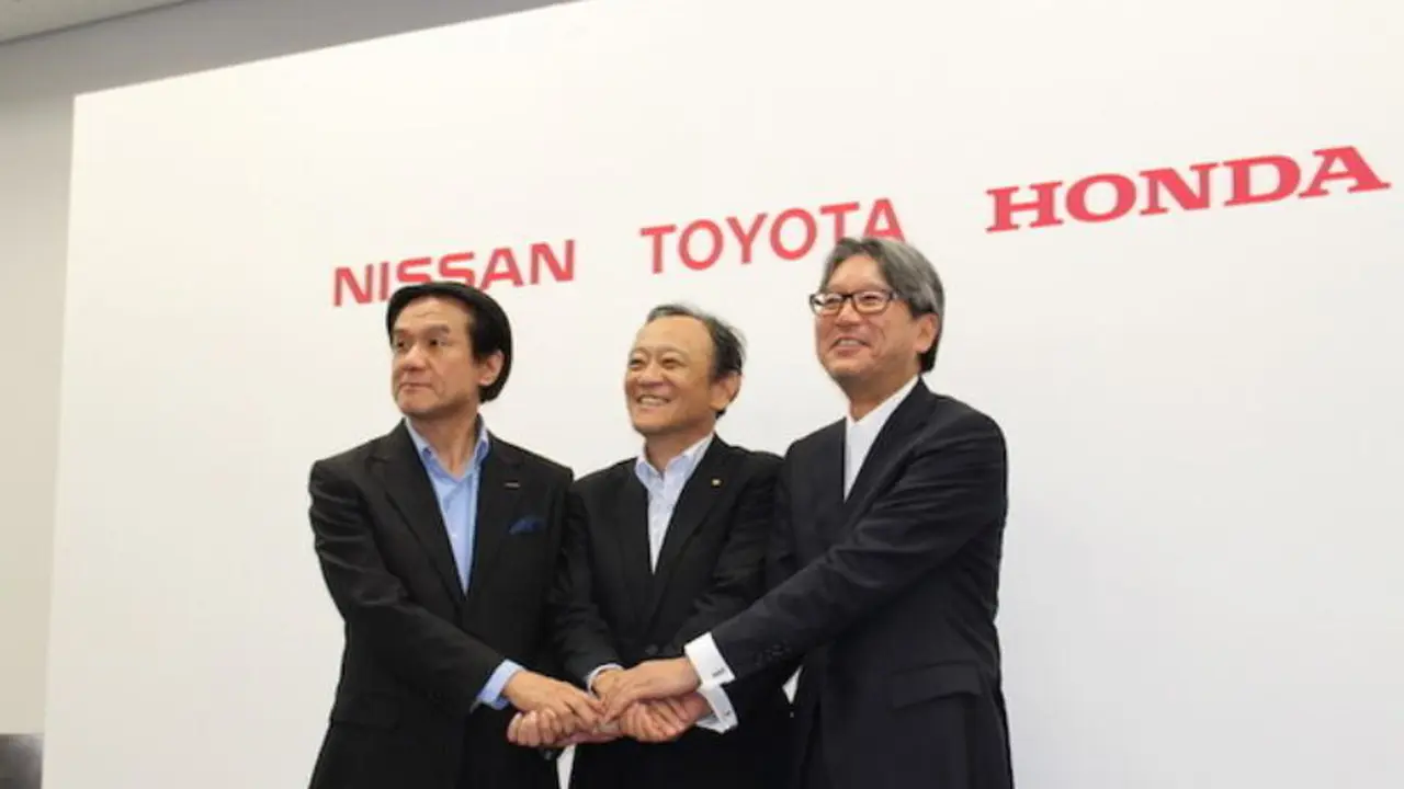 Toyota, Nissan, Honda