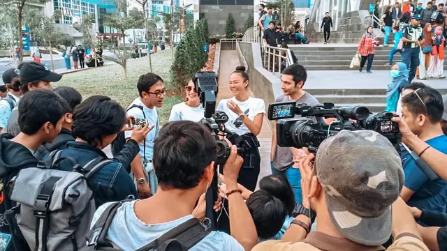 4 Pemain Gundala di Stasiun MRT Dukuh Atas
