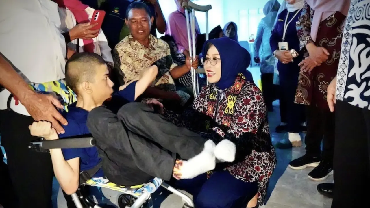 Penasihat I Dharma Wanita Persatuan Harap Dinsos Samarinda Siapkan Layanan Terapi untuk Anak Disabilitas