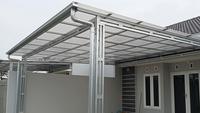 7 Desain Carport Sederhana dari Besi Galvanis untuk Rumah Minimalis, Kokoh & Estetis