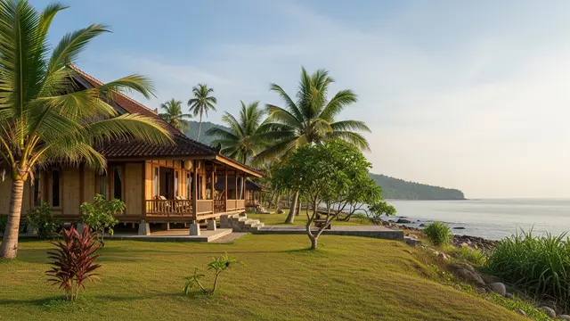 Rumah Ala Pedesaan yang Bikin Pikiran Lebih Tenang. Foto AI Generated