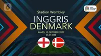 Inggris vs Denmark (Liputan6.com/Abdillah)