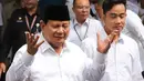 Bedasarkan perolehan suara, Prabowo-Gibran berhasil memperoleh suara sebanyak 96.214.691 atau setara dengan 58,59 persen. (Liputan6.com/Angga Yuniar)