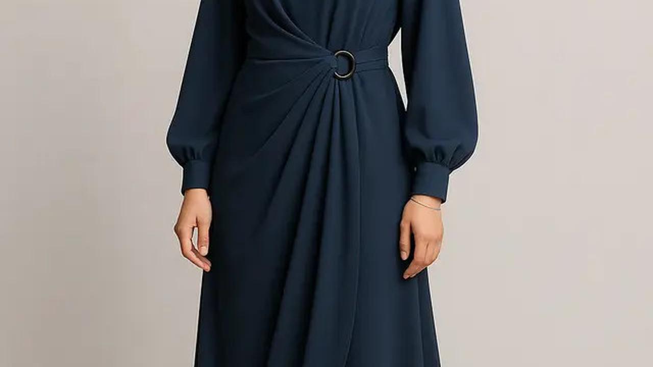 7 Model Gamis Syar'i Kekinian Tetap Simpel tapi Mewah, Tampil Elegan tanpa Ribet