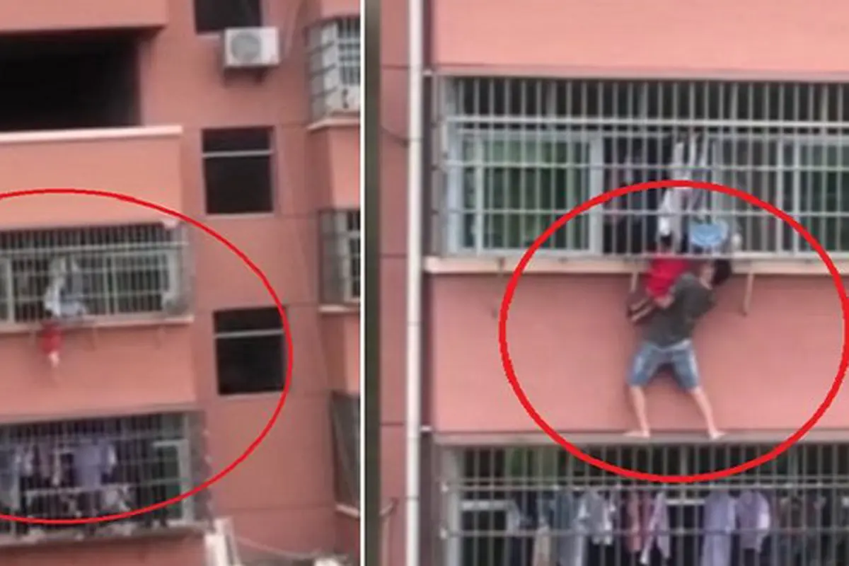Heroik, Pria Selamatkan Nyawa Balita di Ketinggian Apartemen