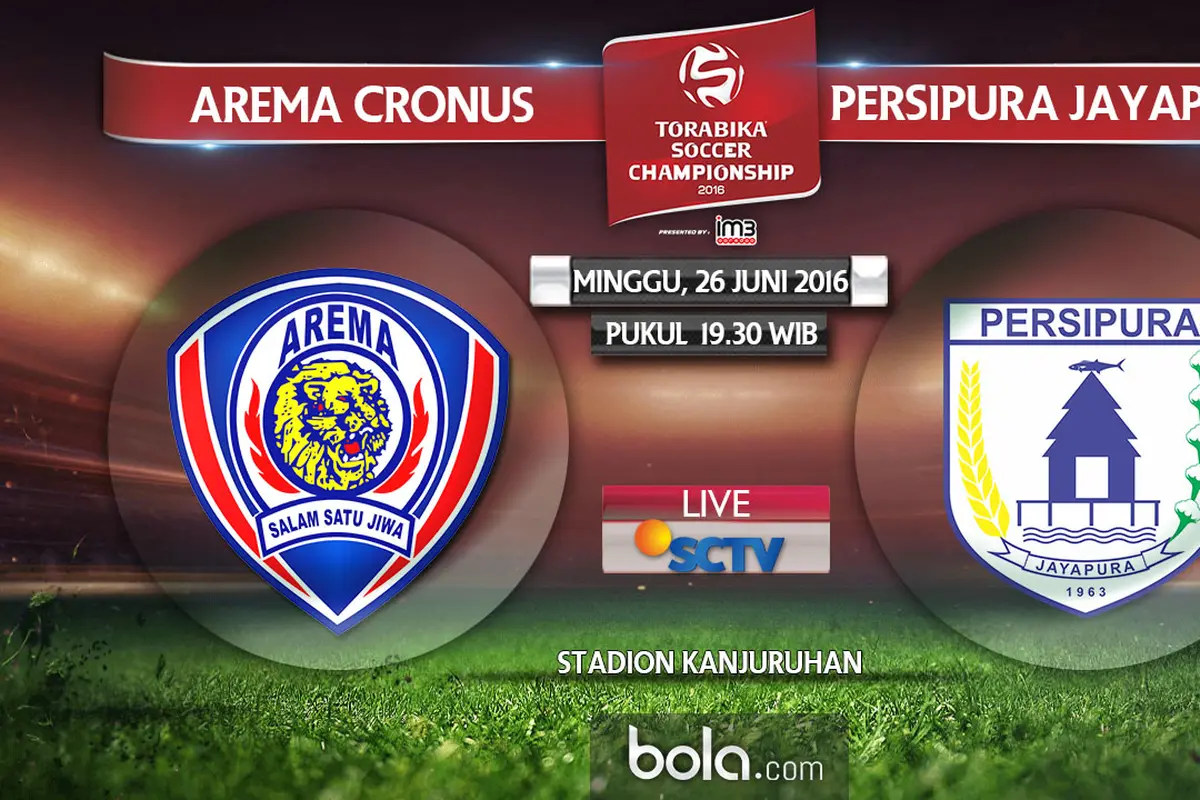 Arema Cronus vs Persipura Jayapura