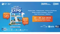 KPR BRI Property Expo di Kota Medan pada 23-25 Juni 2023.