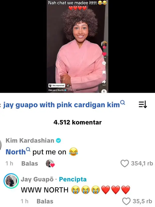 Screenshoot akun TikTok Jay Guapo
