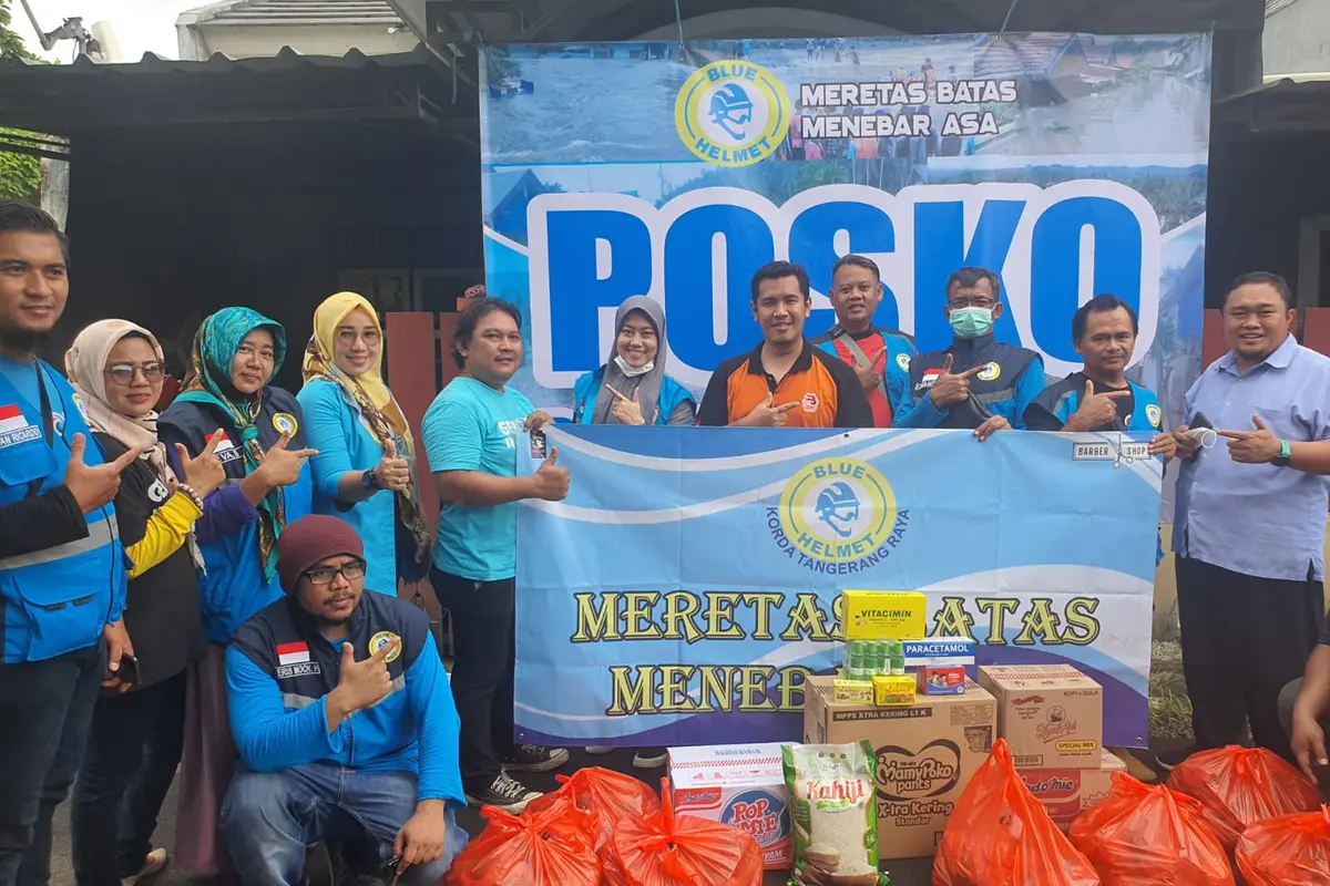 Bantuan banjir Kota Serang