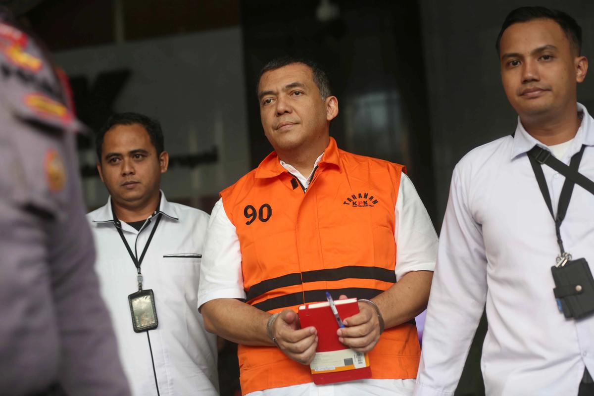FOTO: Silmy Karim Jalani Pemeriksaan Perdana Sebagai Tersangka Korupsi Imigrasi