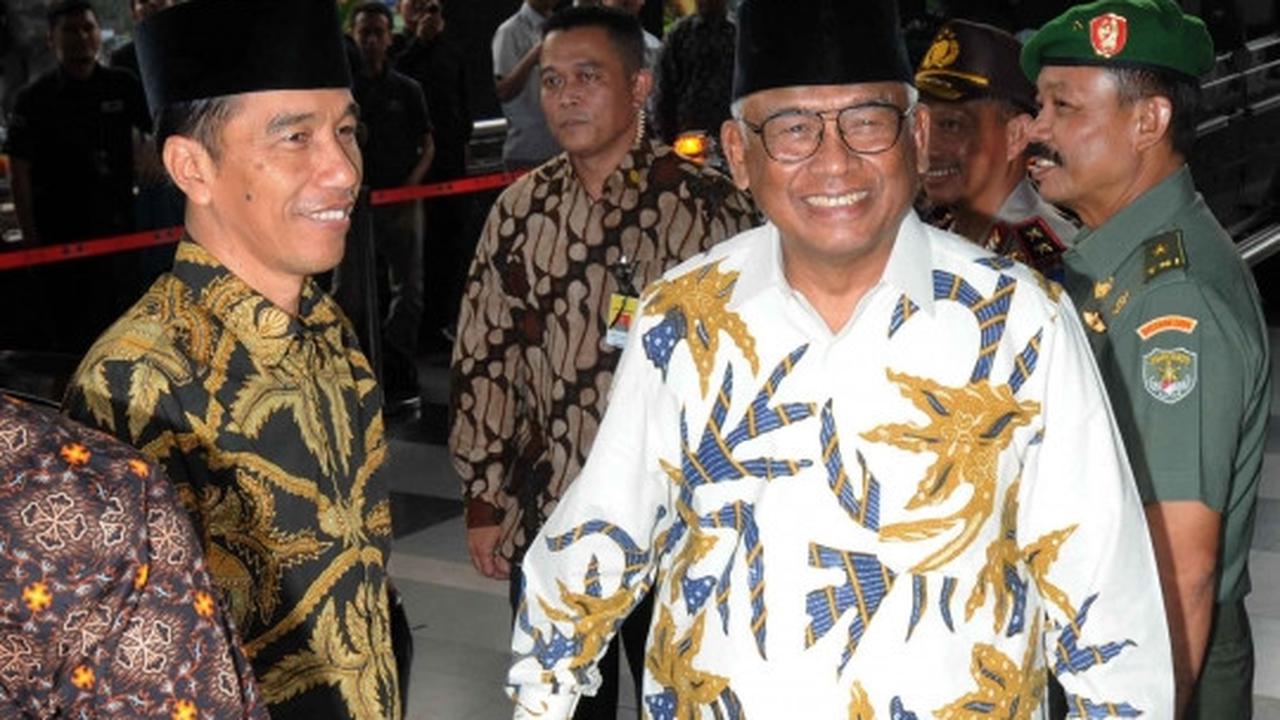 Presiden Jokowi hadiri buka puasa bersama di Gedung KPK