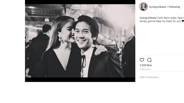 Iqbaal Ramadhan (Foto: Instagram/@loving.mikaela)