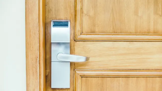 smart lock door