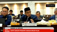 Dirjen Pajak Suryo Utomo saat&nbsp;Rapat Dengar Pendapat (RDP) dengan Komisi XI DPR RI, di Jakarta, Rabu (7/5/2025). (Foto: tangkapan layar/Tira Santia)