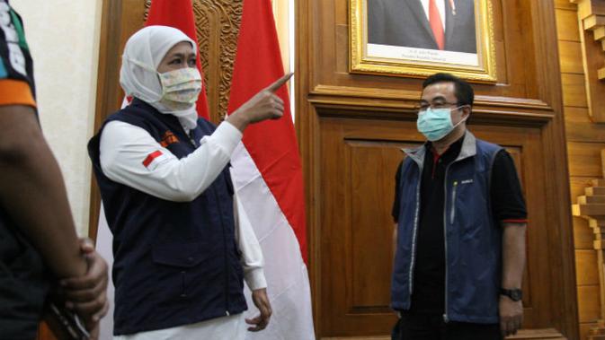 Gubernur Jawa Timur Khofifah Indar Parawansa (Foto: Liputan6.com/Dian Kurniawan)