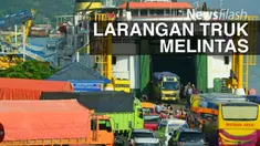 Menteri Perhubungan, Ignasius Jonan memperpanjang larangan truk yang akan melintasi Merak-Bakauheni