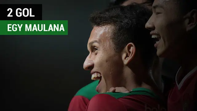 VIDEO: 2 Gol Egy Maulana Buka Kemenangan Timnas U-19 di Piala AFF U-18