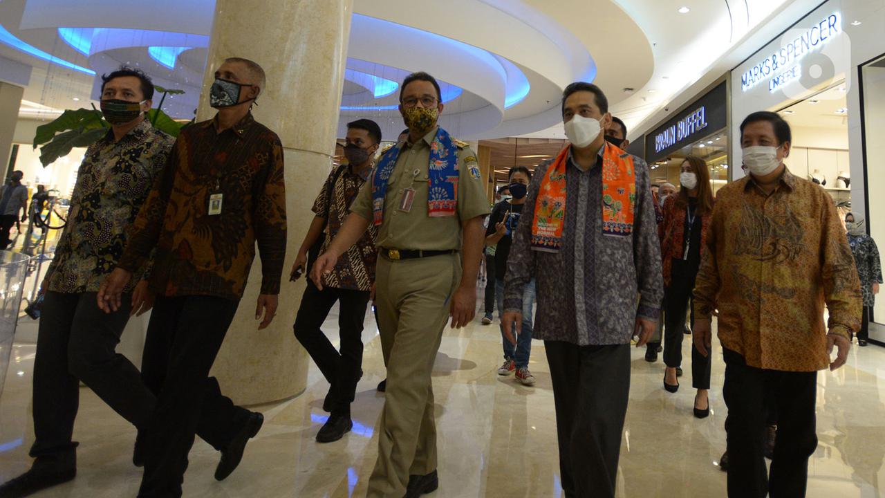 FOTO: Mendag Tinjau Penerapan Protokol Kesehatan di Mal Kota Kasablanka