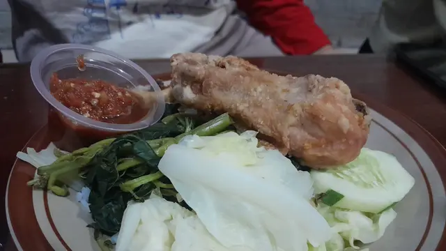 Sego Tempong atau Nasi Tempong