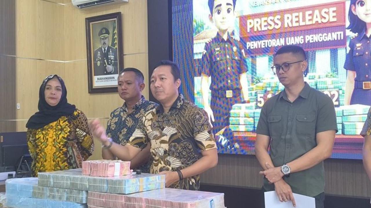 Kejari Kepahiang Terima Pengembalian Uang Korupsi DPRD Kepahiang Rp5,14 Miliar