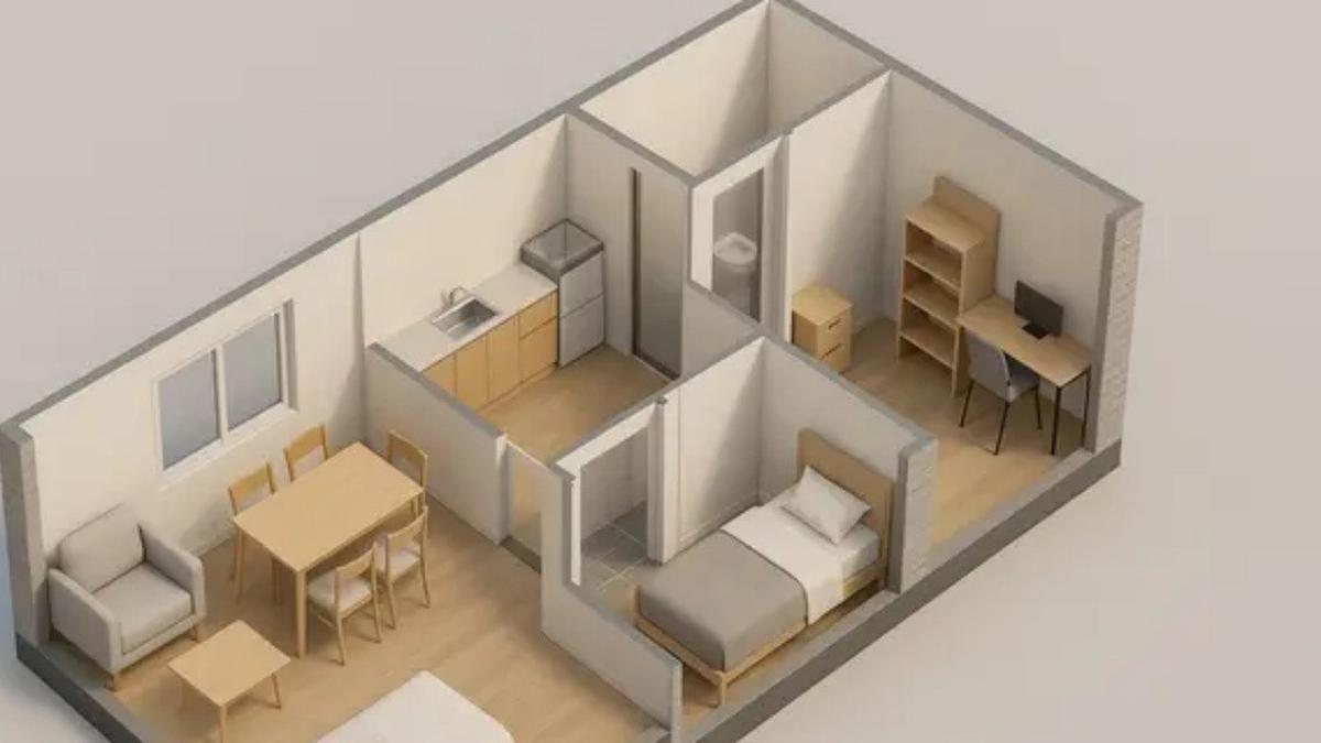 Cocok untuk Lahan Terbatas, Ini 6 Inspirasi Desain Rumah Lebar 4 Meter 2 Kamar Tidur