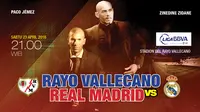 Rayo vallecano vs Real Madrid (Liputan6.com/Abdillah)