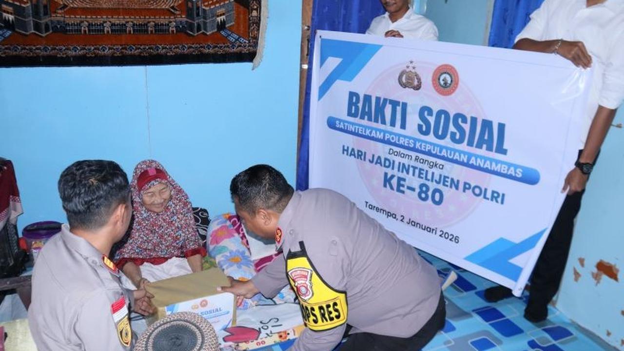 Polres Anambas Gelar Layanan Kesehatan Gratis di Desa Tarempa Timur, Perkuat Sinergi Awal 2026