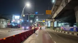 Banyak Pemotor Lawan Arus, Pembatas Jalan Yos Sudarso Jakut Diperpanjang