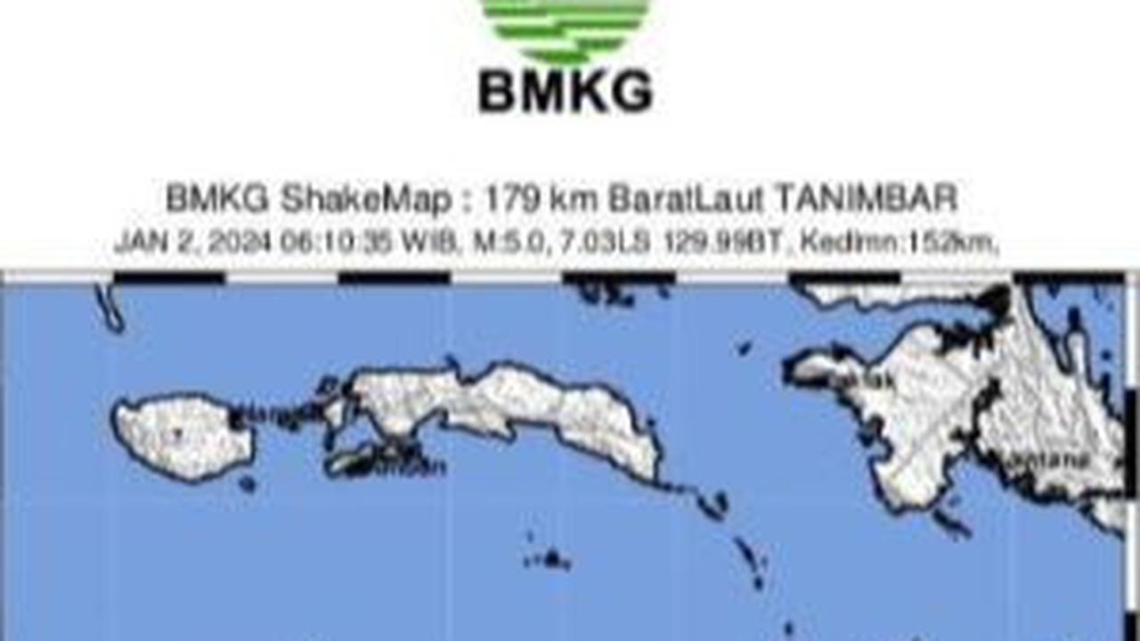 Maluku Diguncang Gempa Magnitudo 5, Dipicu Slab Lempeng Banda