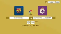 Barcelona vs Deportivo La Coruna (Liputan6.com/Sangaji)