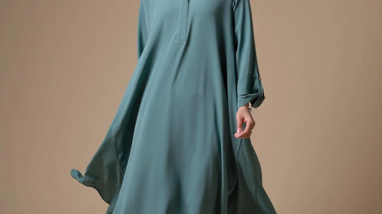 Model Gamis Oversize yang Trend 2025/AI