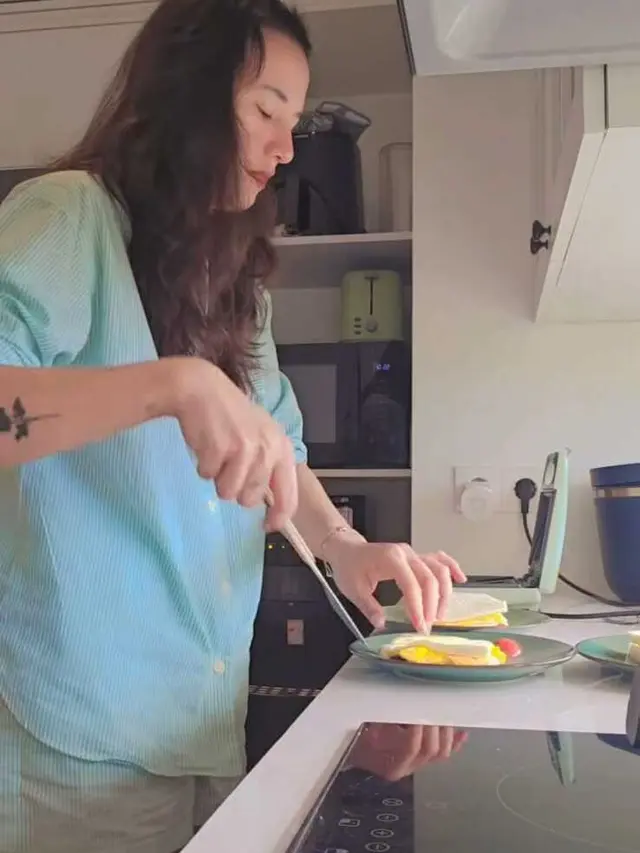 Foto Dapur Rumah Dahlia Poland/Instagram Dahlia Poland