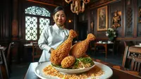 Resep Ayam Serundeng untuk Pesta, Bisa Sampai 25 Porsi
