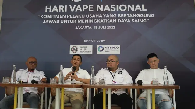 Hari Vape Nasional, Empat Asosiasi Tandatangani Pakta Integritas