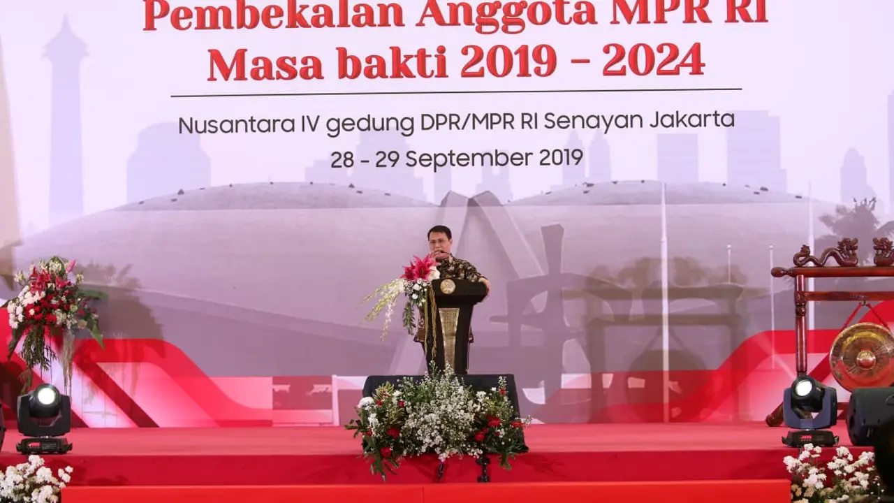 711 Anggota MPR RI Periode 2019-2024 Dibekali Materi 4 Pilar