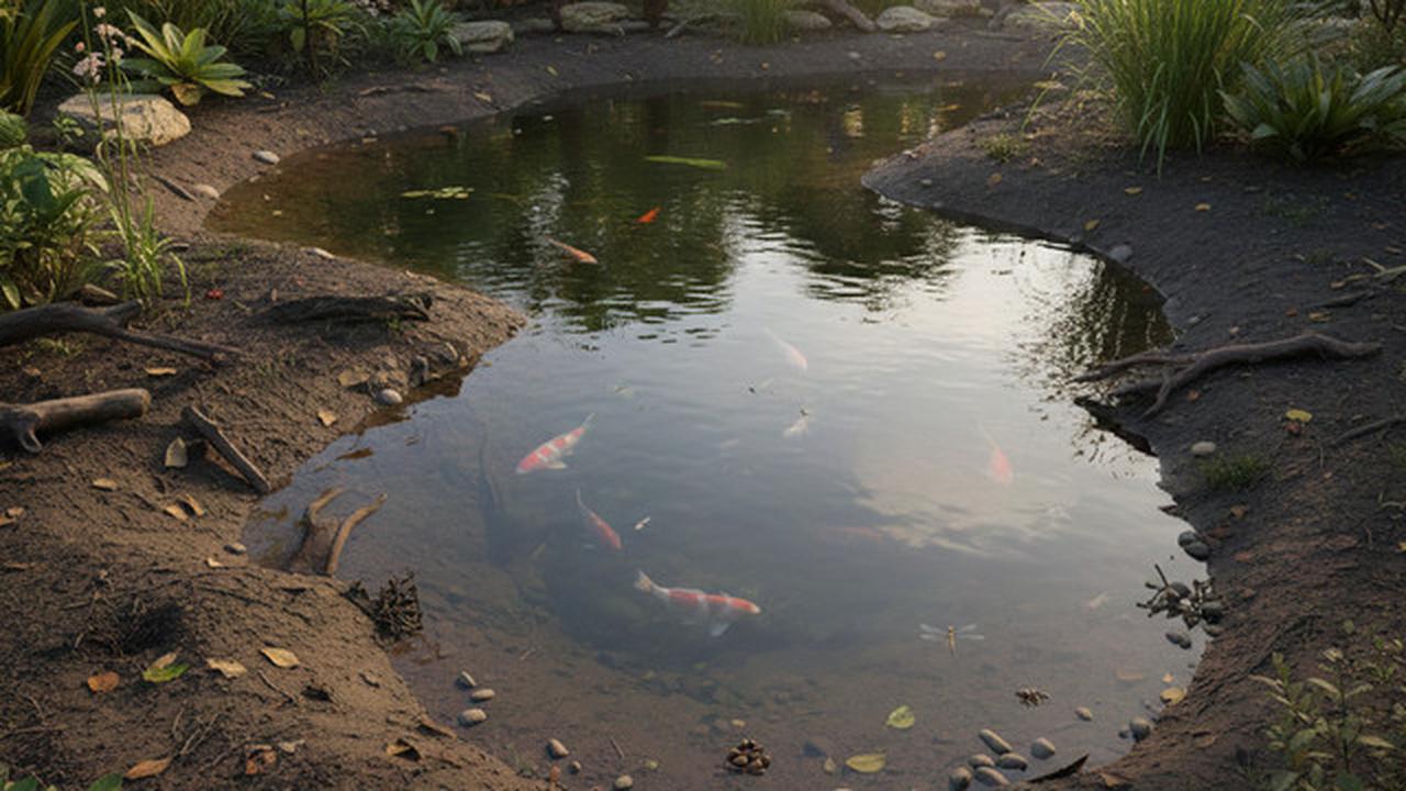 Desain Kolam Ikan yang Terlihat Aman Ini Justru Menarik Ular
