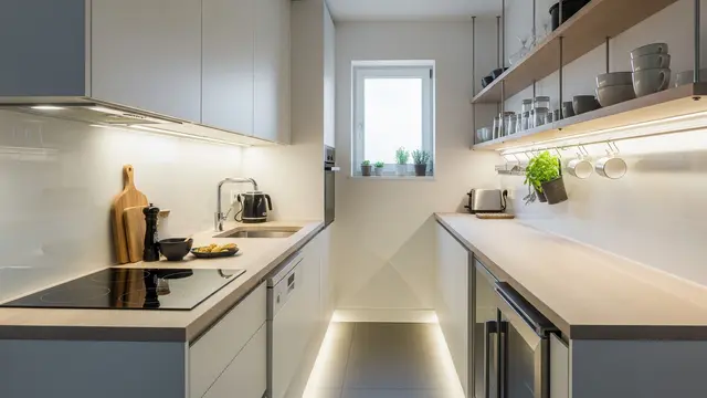 Model Dapur Cantik Minimalis Terbaru (Image by Gemini AI)