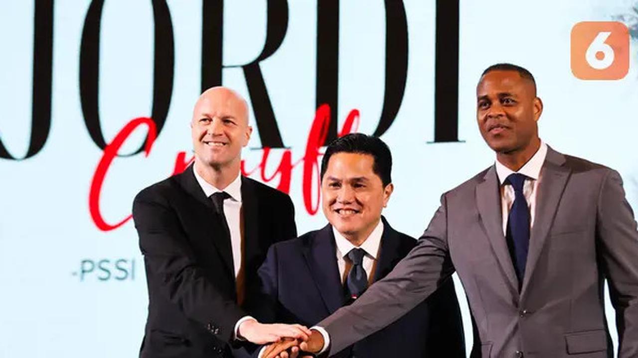 DIperkenalkan ke Publik, Ini Tugas Pertama Jordi Cruyff sebagai Penasihat Teknis Timnas Indonesia