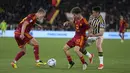 Lalu Juventus kini mengantongi 66 poin dan berada di posisi tiga.  (AP Photo/Andrew Medichini)