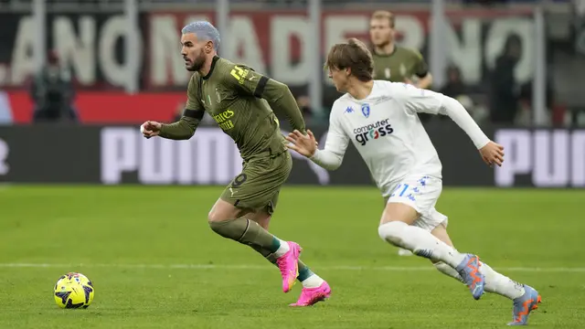 Hasil Liga Italia: AC Milan Ditahan Imbang Empoli di San Siro