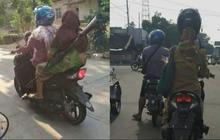 10 potret absurd emak-emak pakai helm di jalan Meskipun ingin tegur, nyali ciut duluan .